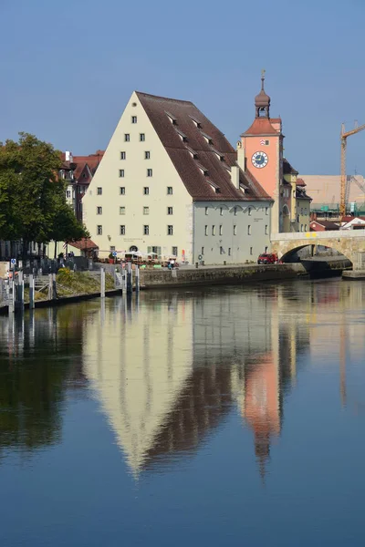 Вид Исторический Город Мбаппе Бавария Германия — стоковое фото