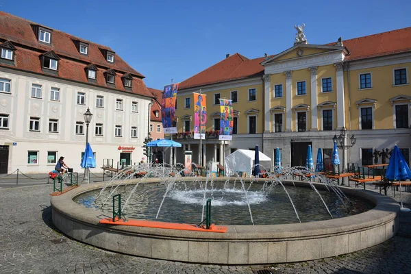 Vista Histórica Ciudad Ratisbona Baviera Alemania — Foto de Stock