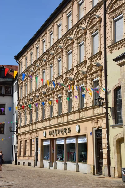 Zobacz Historyczne Miasta Regensburg Bavaria Niemcy — Zdjęcie stockowe