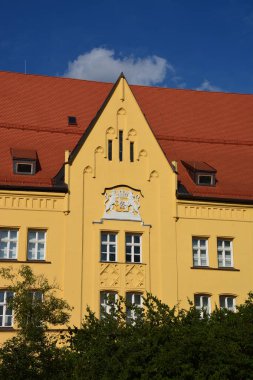 Tarihi şehir, Landshut, Bavyera, Almanya görünümünde Landshut, Almanya