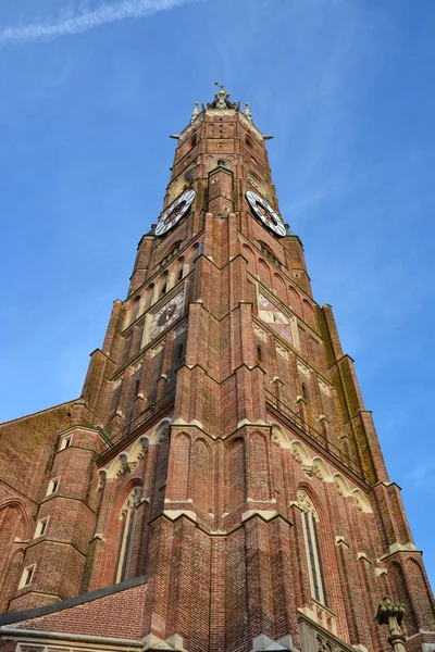 Landshut Německo Pohled Historickém Městě Landshut Bavorsko Německo — Stock fotografie