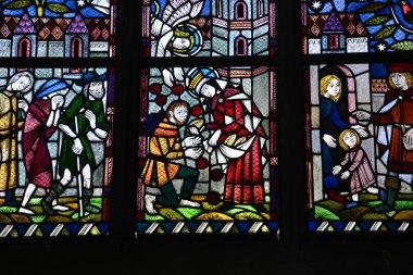 Tarihi şehir, Landshut, Bavyera, Almanya görünümünde Landshut, Almanya