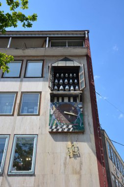 Ulm, Almanya tarihi şehir görünümünde Ulm, Almanya