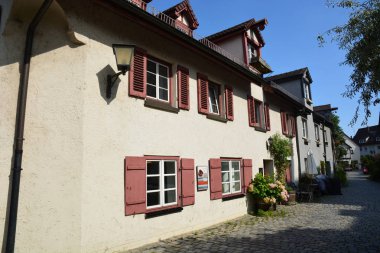 Ulm, Almanya tarihi şehir görünümünde Ulm, Almanya