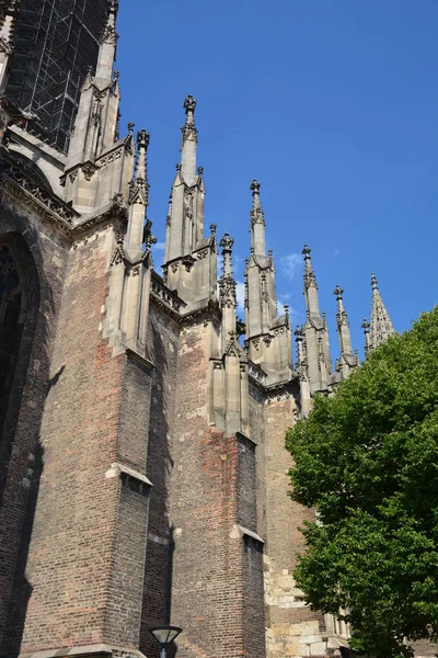 Ulm Niemcy Zobacz Historyczne Miasto Ulm Niemcy Południowe — Zdjęcie stockowe