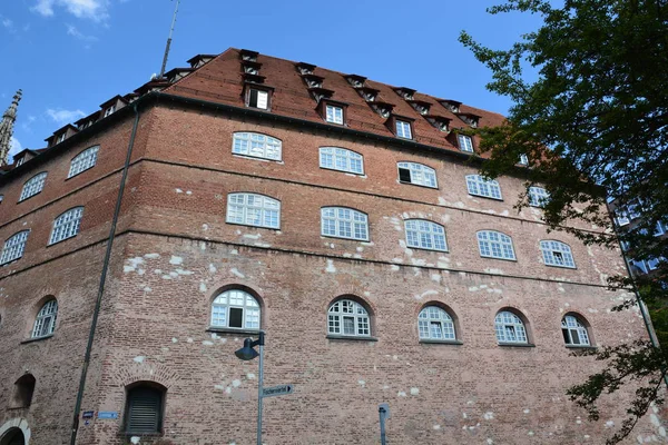 Ulm Almanya Tarihi Şehir Görünümünde Ulm Almanya — Stok fotoğraf