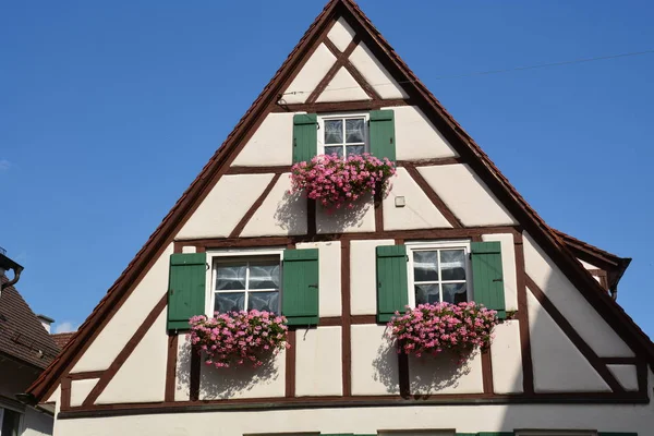 Ulm Duitsland Weergave Historische Stad Ulm Zuid Duitsland — Stockfoto