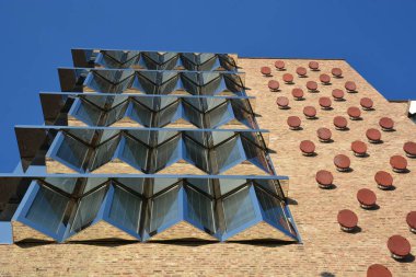 Ulm, Almanya tarihi şehir görünümünde Ulm, Almanya