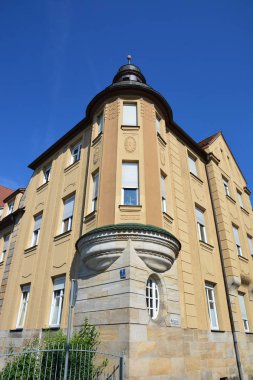 Forchheim tarihi şehir, Bavyera, bölge üst Franconia, Almanya görünümünde Forchheim, Almanya