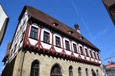 Forchheim tarihi şehir, Bavyera, bölge üst Franconia, Almanya görünümünde Forchheim, Almanya