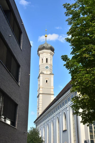 Ulm Deutscher Blick Die Historische Stadt Ulm Süddeutschland — Stockfoto