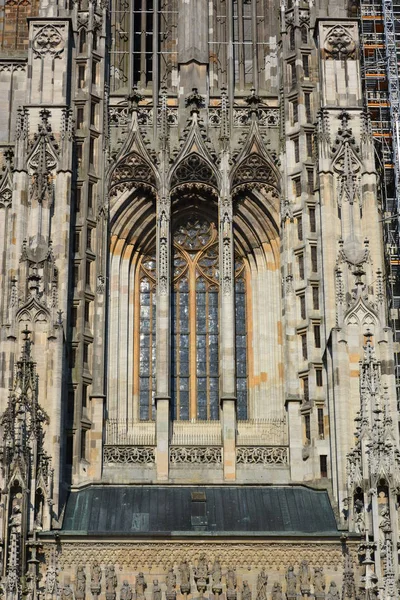 Ulm Deutscher Blick Die Historische Stadt Ulm Süddeutschland — Stockfoto