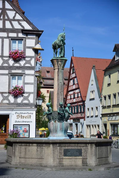 Forchheim Německo Pohled Oblasti Historického Města Forchheim Bavorsko Horní Franky — Stock fotografie