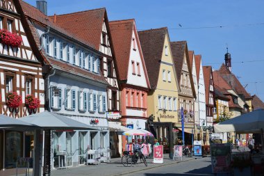 Forchheim tarihi şehir, Bavyera, bölge üst Franconia, Almanya görünümünde Forchheim, Almanya