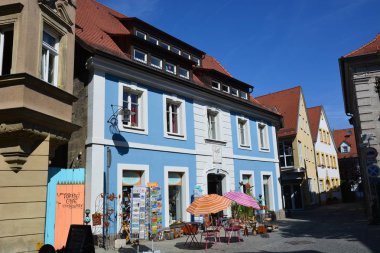 Forchheim tarihi şehir, Bavyera, bölge üst Franconia, Almanya görünümünde Forchheim, Almanya