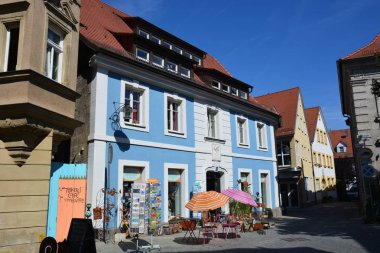 Forchheim tarihi şehir, Bavyera, bölge üst Franconia, Almanya görünümünde Forchheim, Almanya