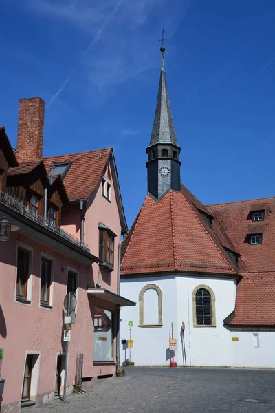 Forchheim Tarihi Şehir Bavyera Bölge Üst Franconia Almanya Görünümünde Forchheim — Stok fotoğraf