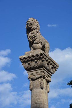 Tarihi şehir, Eichsttt, bölge Bavyera, Almanya görünümünde Eichsttt, Almanya