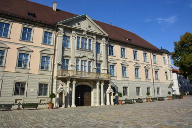 Tarihi şehir, Eichsttt, bölge Bavyera, Almanya görünümünde Eichsttt, Almanya