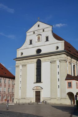 Tarihi şehir, Eichsttt, bölge Bavyera, Almanya görünümünde Eichsttt, Almanya