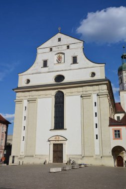 Tarihi şehir, Eichsttt, bölge Bavyera, Almanya görünümünde Eichsttt, Almanya