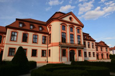 Tarihi şehir, Eichsttt, bölge Bavyera, Almanya görünümünde Eichsttt, Almanya