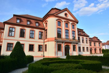 Tarihi şehir, Eichsttt, bölge Bavyera, Almanya görünümünde Eichsttt, Almanya