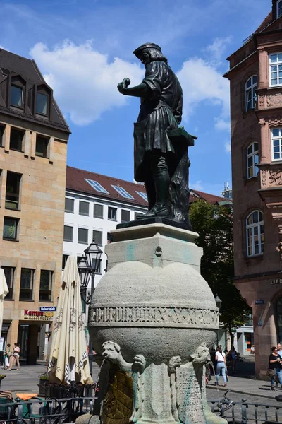 Nürnberg Bavyera Almanya City Otellerini Göster — Stok fotoğraf