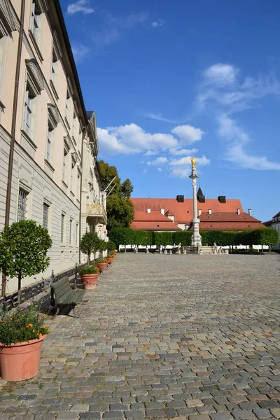 Blick Die Stadt Eichstatt Bayern Region Franken Deutschland — Stockfoto