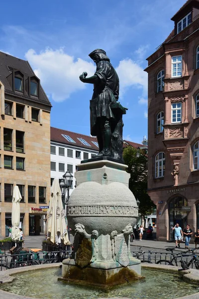 View City Nuremberg Bavaria Germany — Stock Photo, Image