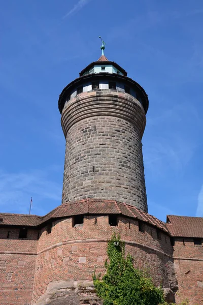 Vue Dans Ville Nuremberg Bavière Allemagne — Photo