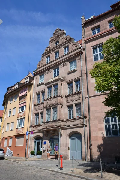 Vue Dans Ville Nuremberg Bavière Allemagne — Photo