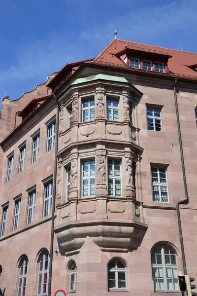 Vista Para Cidade Nuremberga Baviera Alemanha — Fotografia de Stock