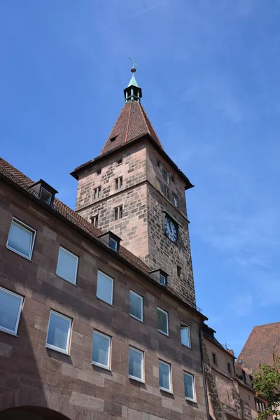 View City Nuremberg Bavaria Germany — Stock Photo, Image