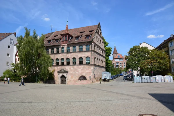 Kijk Stad Van Neurenberg Beieren Duitsland — Stockfoto