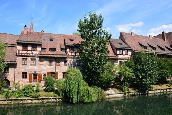 Kijk Stad Van Neurenberg Beieren Duitsland — Stockfoto