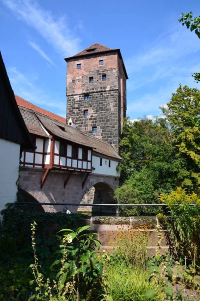 Nürnberg Bavyera Almanya City Otellerini Göster — Stok fotoğraf
