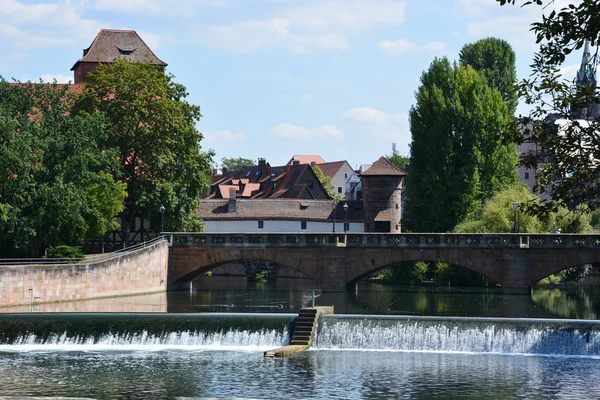 Vista Ciudad Nuremberg Baviera Alemania — Foto de Stock