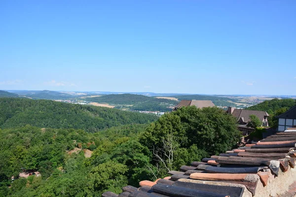 Eisenach Alemania Ver Wartburg Castillo Cerca Histórica Ciudad Eisenach Región —  Fotos de Stock