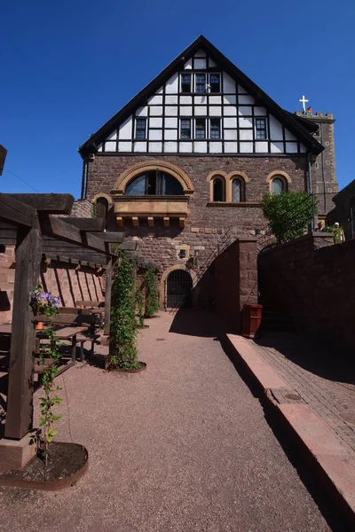 Eisenach Allemagne Vue Sur Château Wartburg Près Ville Historique Eisenach — Photo