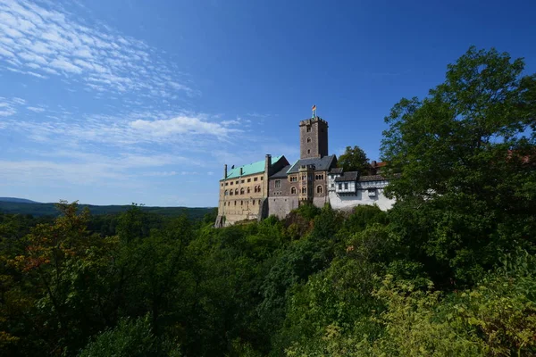 Eisenach Alemania Ver Wartburg Castillo Cerca Histórica Ciudad Eisenach Región —  Fotos de Stock