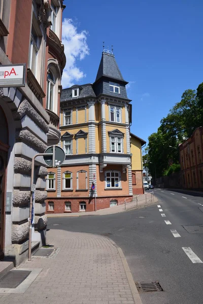 Eisenach Niemcy Widoku Historycznego Miasta Eisenach Regionu Turyngii Niemcy — Zdjęcie stockowe