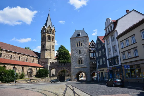 Eisenach Niemcy Widoku Historycznego Miasta Eisenach Regionu Turyngii Niemcy — Zdjęcie stockowe