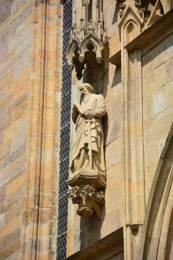 Tarihi şehir, Erfurt, Thuringia, Almanya görüntülemek