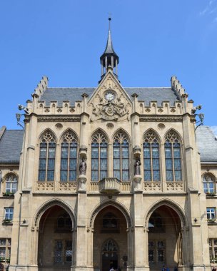 Tarihi şehir, Erfurt, Thuringia, Almanya görüntülemek