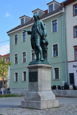 Tarihi şehir, Weimar, Thuringia, Almanya görüntülemek