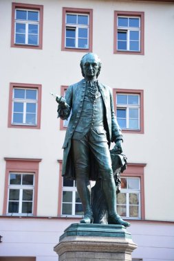 Tarihi şehir, Weimar, Thuringia, Almanya görüntülemek