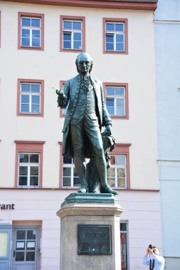 Tarihi şehir, Weimar, Thuringia, Almanya görüntülemek