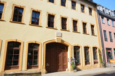 Tarihi şehir, Weimar, Thuringia, Almanya görüntülemek