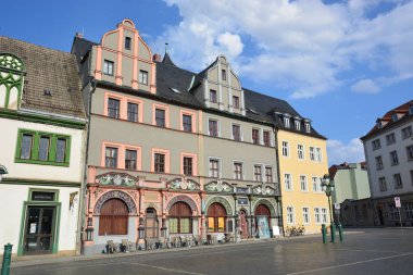Tarihi şehir, Weimar, Thuringia, Almanya görüntülemek